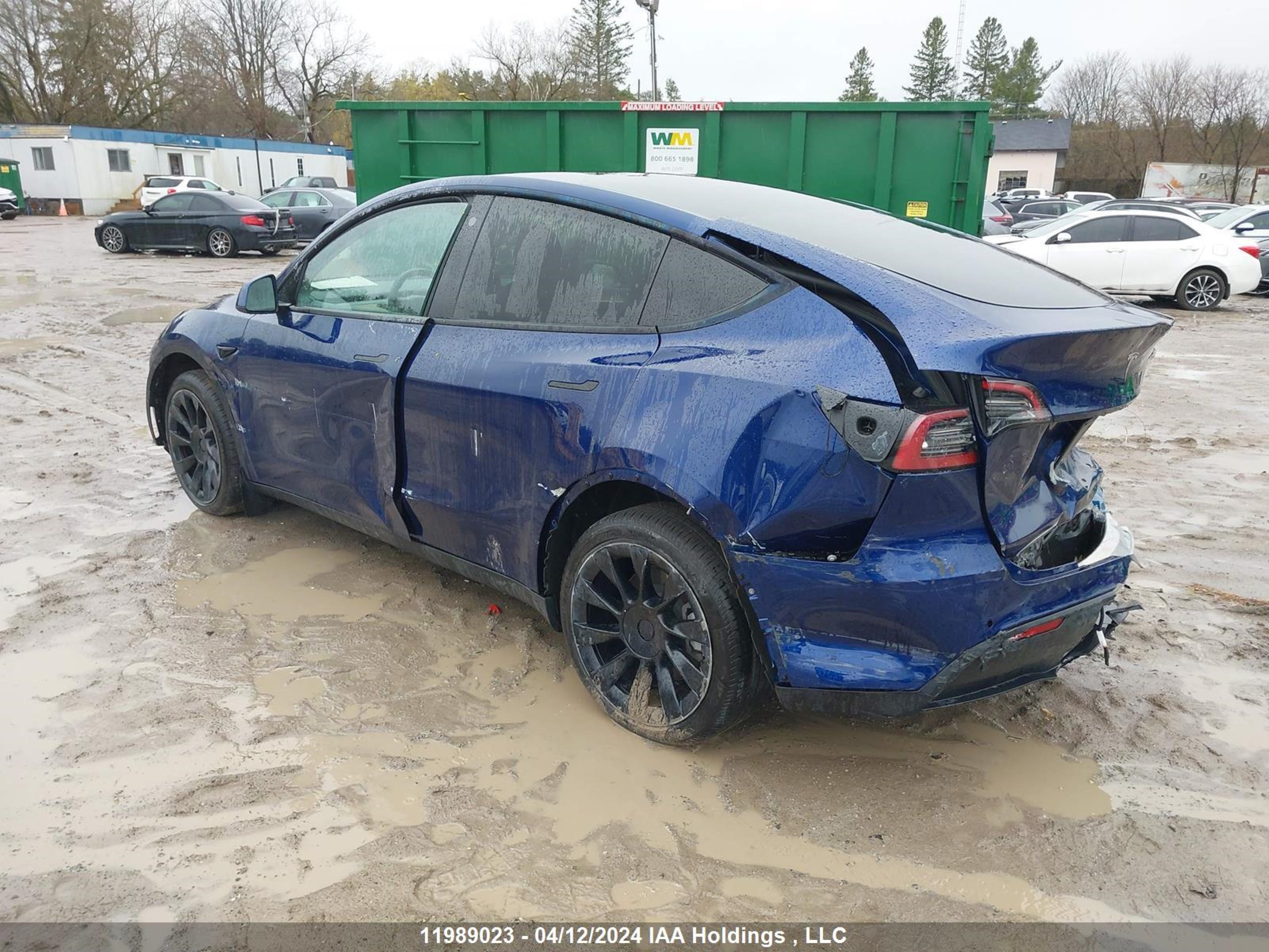 Photo 2 VIN: 7SAYGDEE0NF576337 - TESLA MODEL Y 