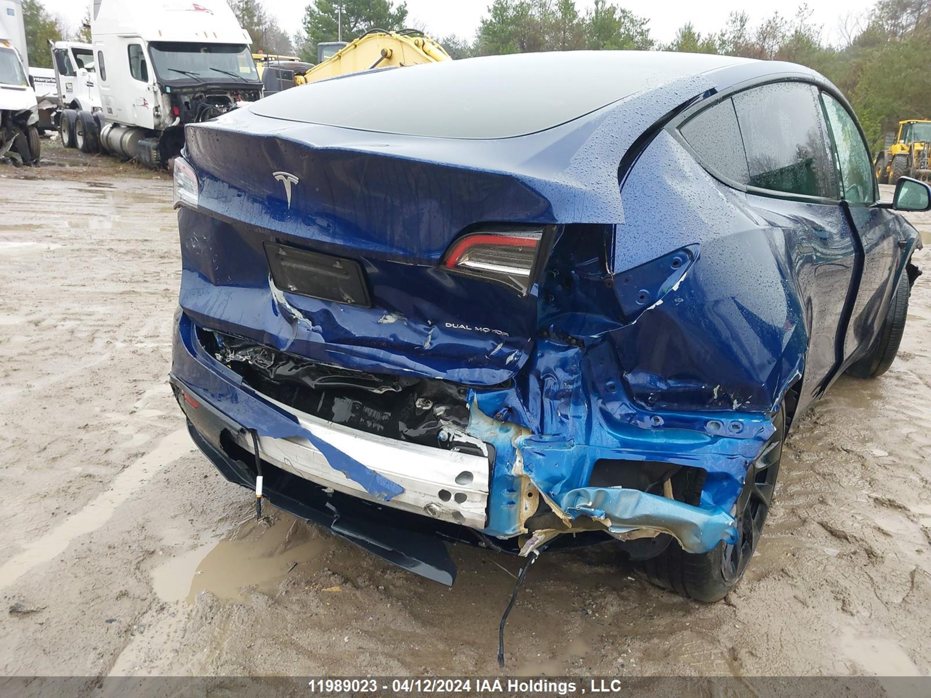 Photo 5 VIN: 7SAYGDEE0NF576337 - TESLA MODEL Y 