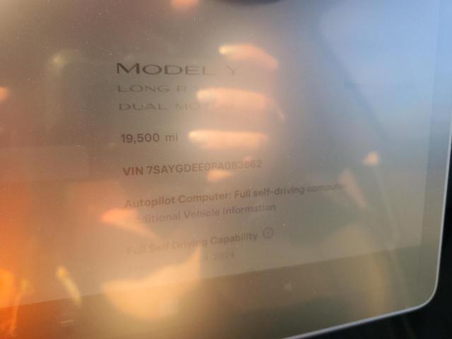 Photo 8 VIN: 7SAYGDEE0PA083662 - TESLA MODEL Y 