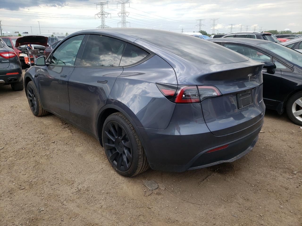 Photo 1 VIN: 7SAYGDEE0PA207025 - TESLA MODEL Y 