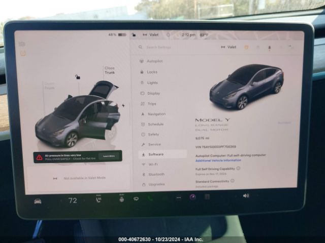 Photo 6 VIN: 7SAYGDEE0PF756369 - TESLA MODEL Y 