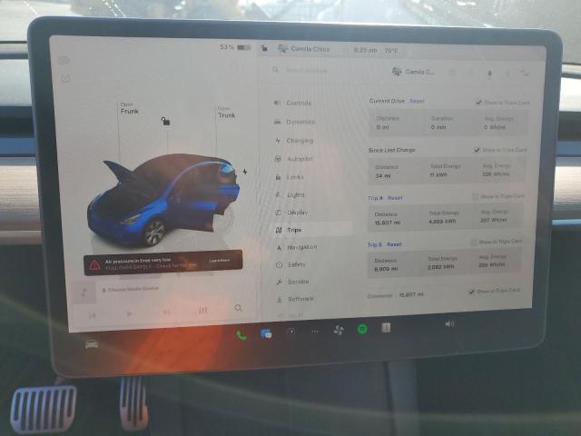 Photo 8 VIN: 7SAYGDEE0PF812102 - TESLA MODEL Y 