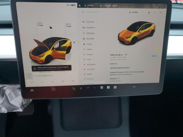 Photo 8 VIN: 7SAYGDEE0PF863017 - TESLA MODEL Y 