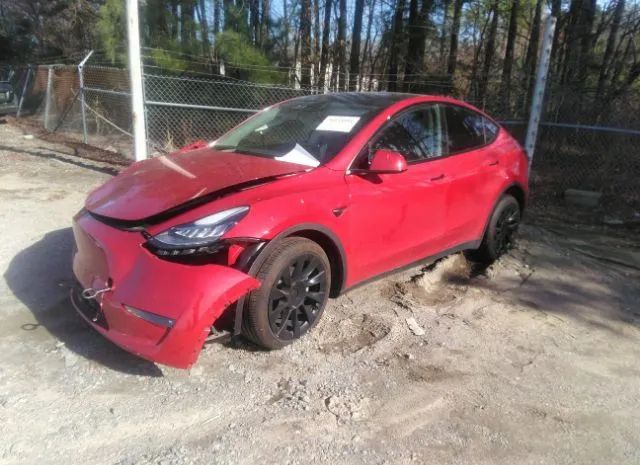 Photo 1 VIN: 7SAYGDEE1NF310759 - TESLA MODEL Y 