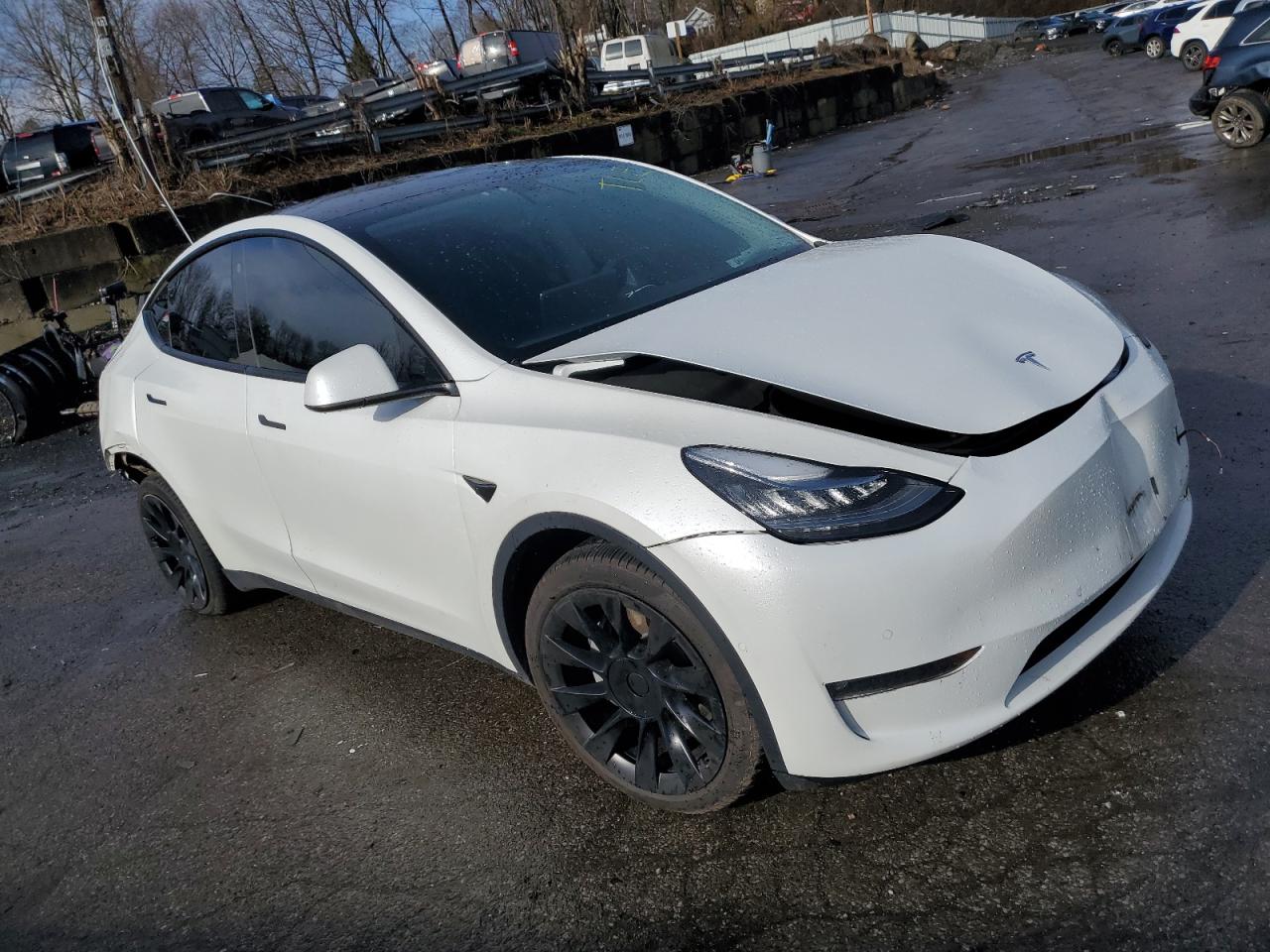 Photo 3 VIN: 7SAYGDEE1NF338349 - TESLA MODEL Y 