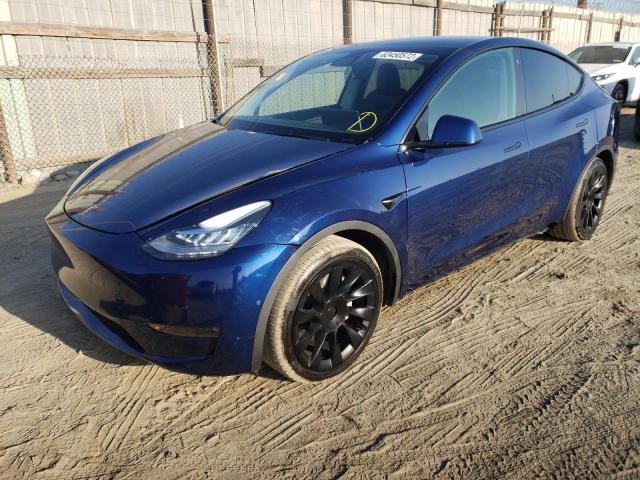 Photo 1 VIN: 7SAYGDEE1NF394310 - TESLA MODEL Y 