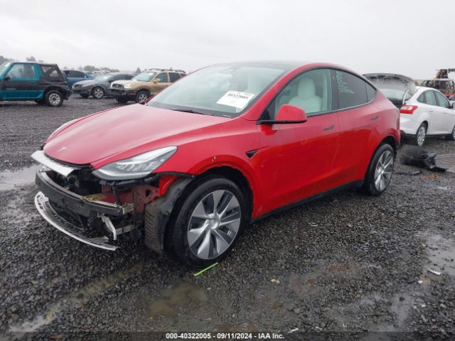 Photo 1 VIN: 7SAYGDEE1NF439178 - TESLA MODEL Y 