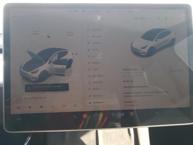 Photo 8 VIN: 7SAYGDEE1NF536784 - TESLA MODEL Y 