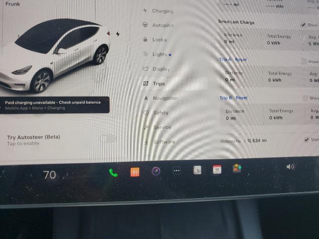 Photo 8 VIN: 7SAYGDEE1PA162659 - TESLA MODEL Y 