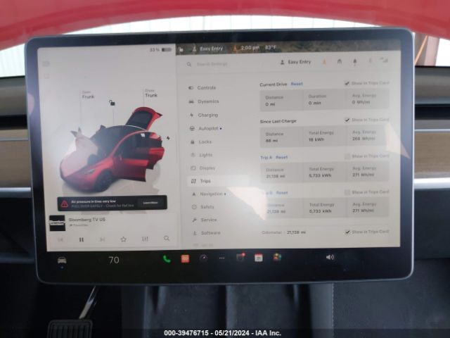 Photo 6 VIN: 7SAYGDEE1PF648746 - TESLA MODEL Y 