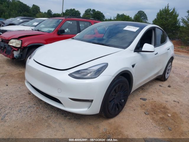 Photo 1 VIN: 7SAYGDEE1PF701087 - TESLA MODEL Y 