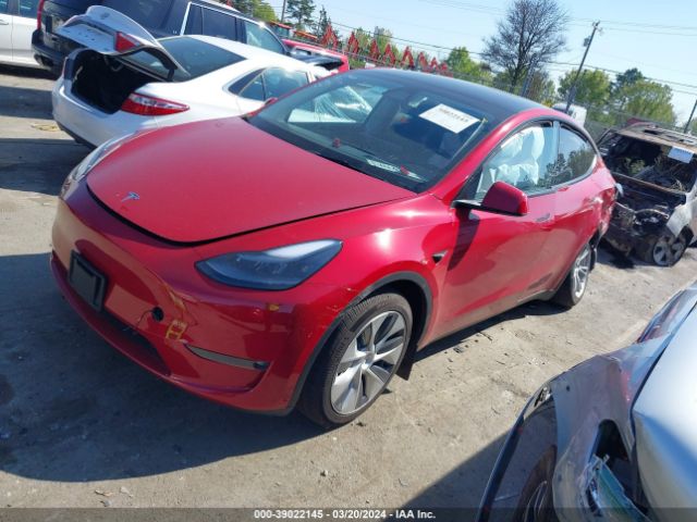 Photo 1 VIN: 7SAYGDEE1PF870087 - TESLA MODEL Y 