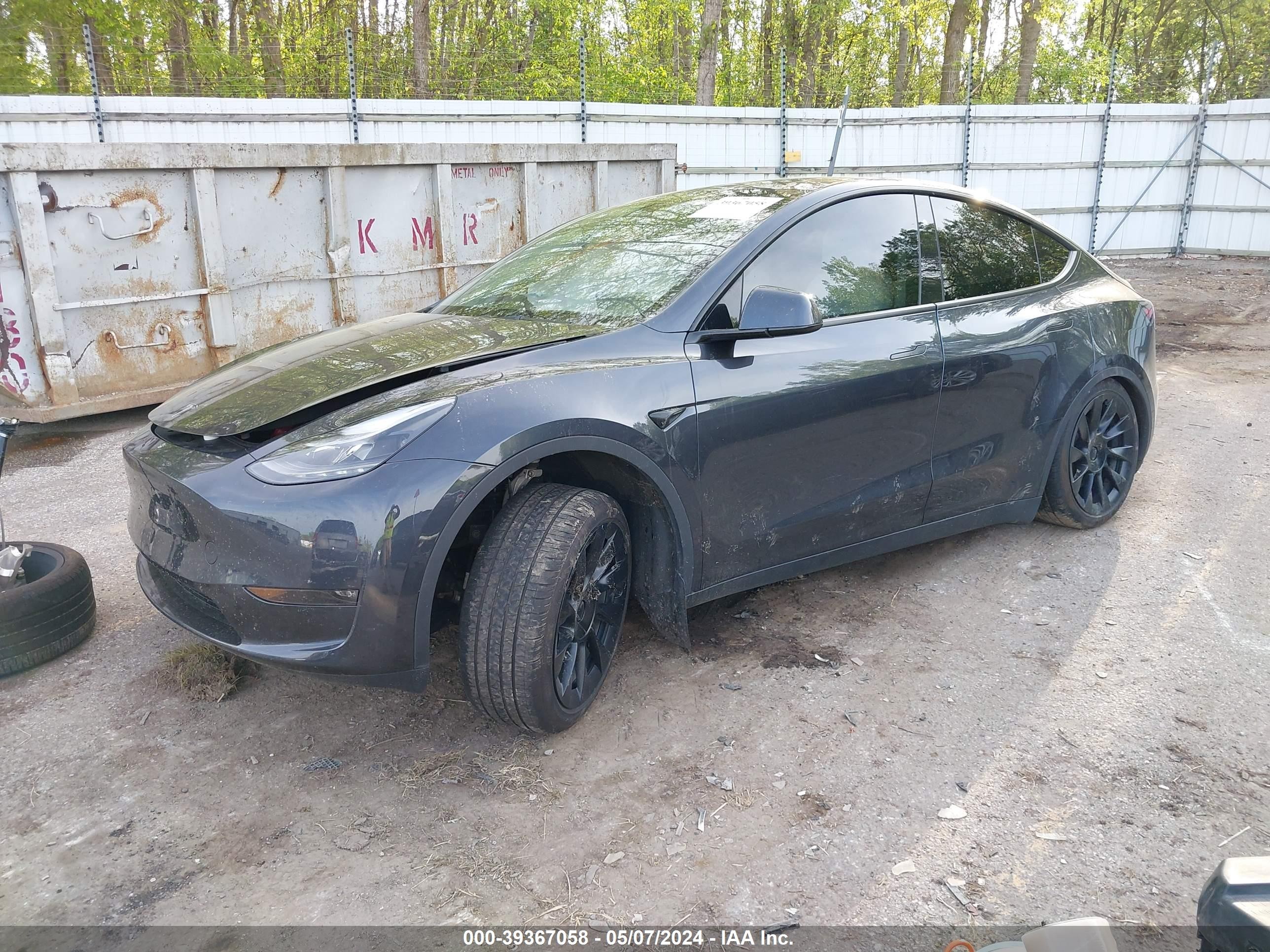 Photo 1 VIN: 7SAYGDEE1RA228680 - TESLA MODEL Y 