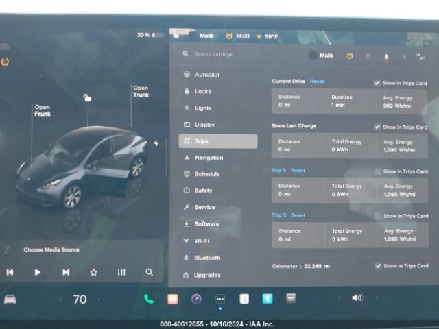 Photo 6 VIN: 7SAYGDEE1RA252350 - TESLA MODEL Y 