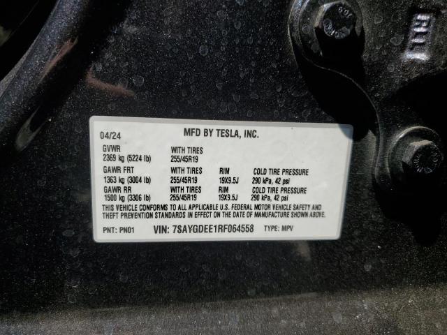 Photo 11 VIN: 7SAYGDEE1RF064558 - TESLA MODEL Y 