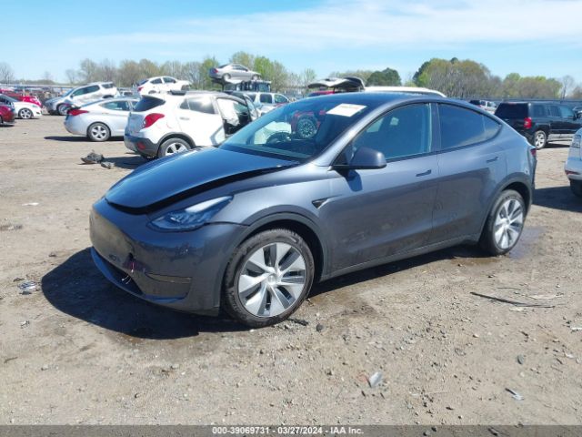 Photo 1 VIN: 7SAYGDEE2NA009673 - TESLA MODEL Y 