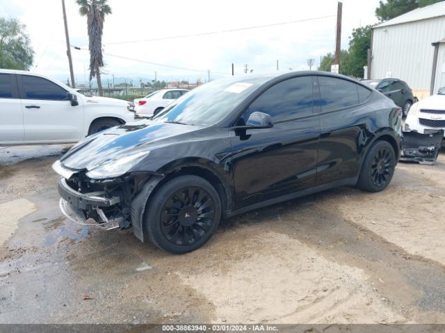 Photo 1 VIN: 7SAYGDEE2NF405279 - TESLA MODEL Y 