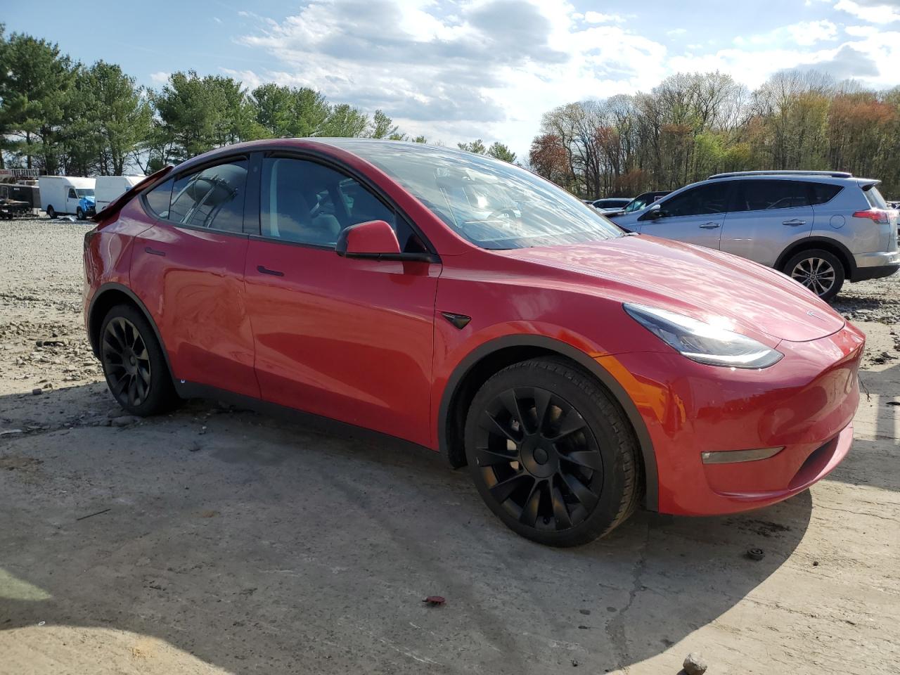 Photo 3 VIN: 7SAYGDEE2NF435107 - TESLA MODEL Y 