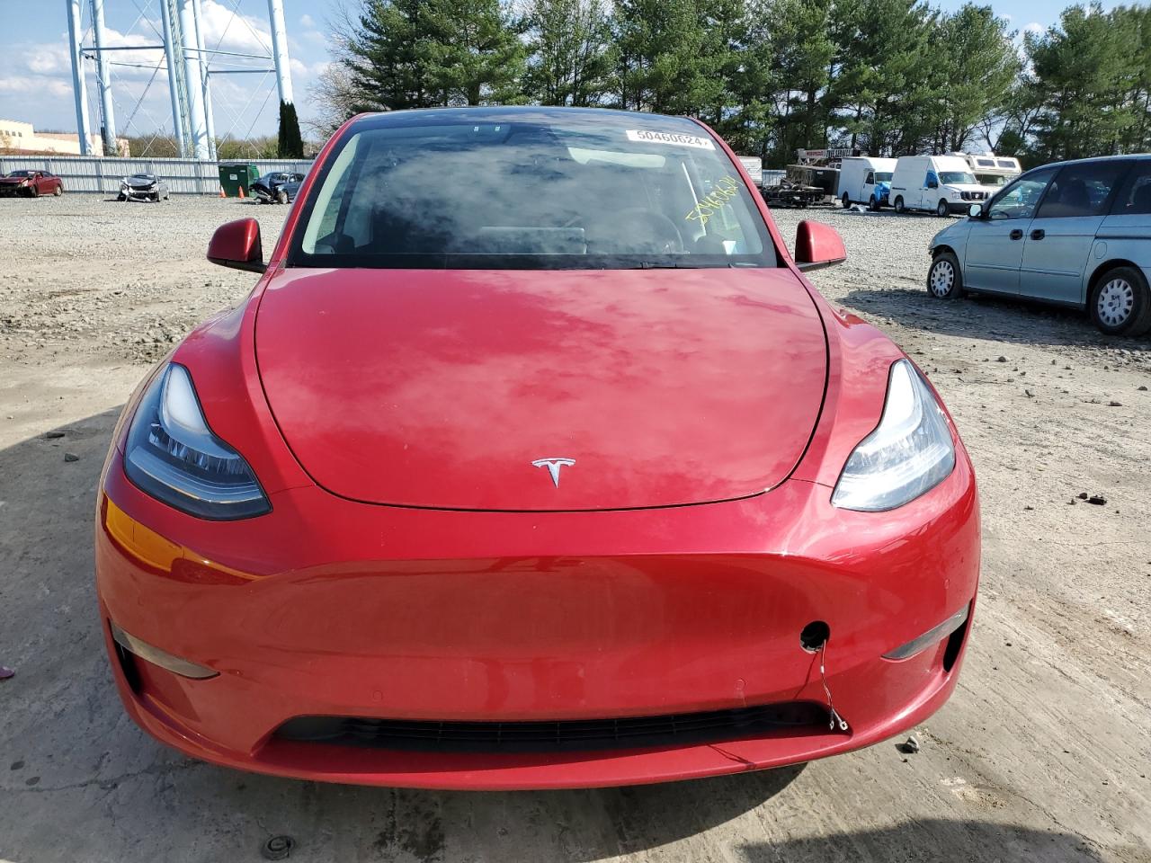 Photo 4 VIN: 7SAYGDEE2NF435107 - TESLA MODEL Y 