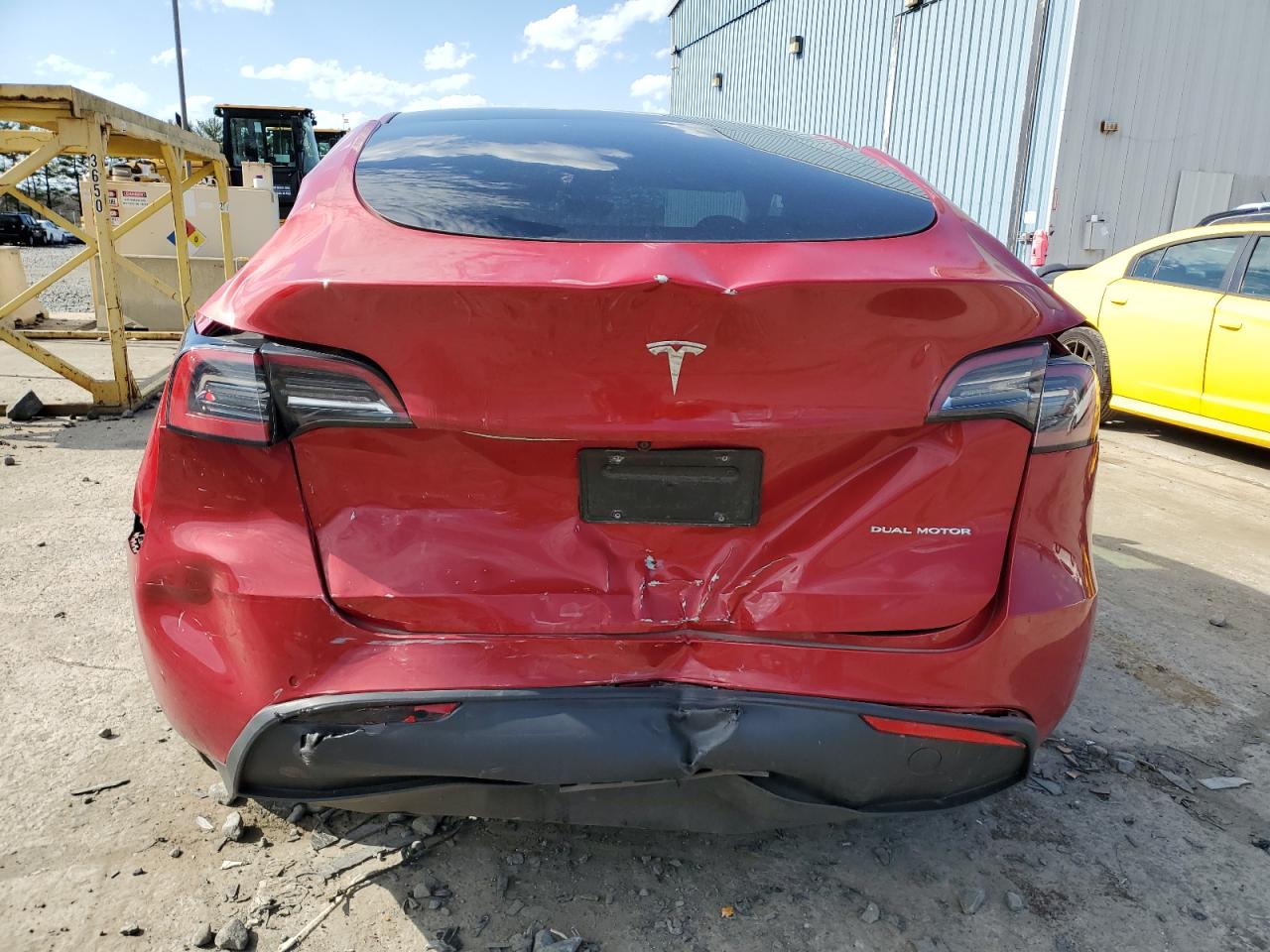 Photo 5 VIN: 7SAYGDEE2NF435107 - TESLA MODEL Y 