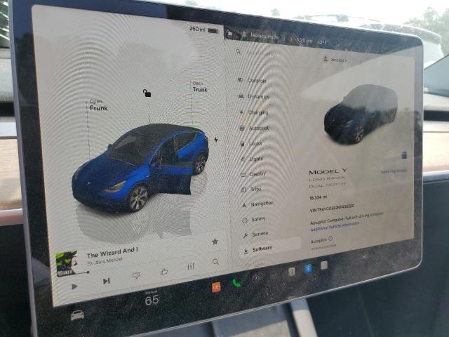 Photo 8 VIN: 7SAYGDEE2NF438220 - TESLA MODEL Y 