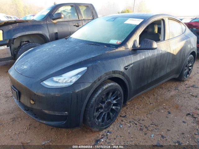 Photo 1 VIN: 7SAYGDEE2NF445720 - TESLA MODEL Y 