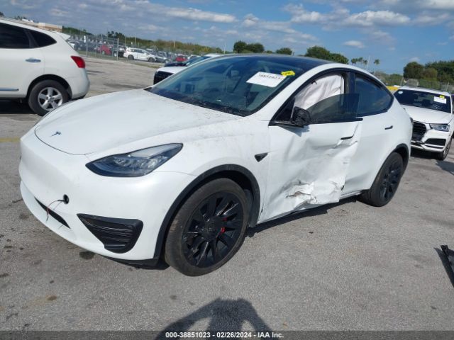 Photo 1 VIN: 7SAYGDEE2NF447158 - TESLA MODEL Y 