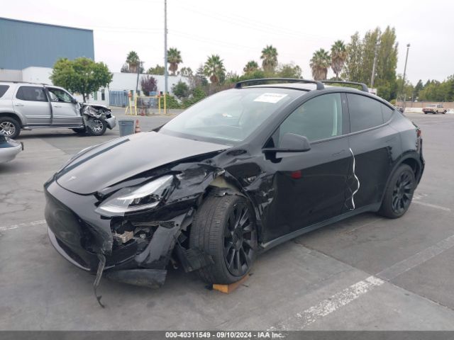 Photo 5 VIN: 7SAYGDEE2NF572175 - TESLA MODEL Y 