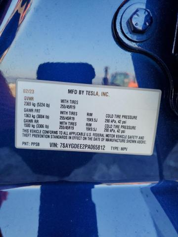 Photo 11 VIN: 7SAYGDEE2PA065812 - TESLA MODEL Y 