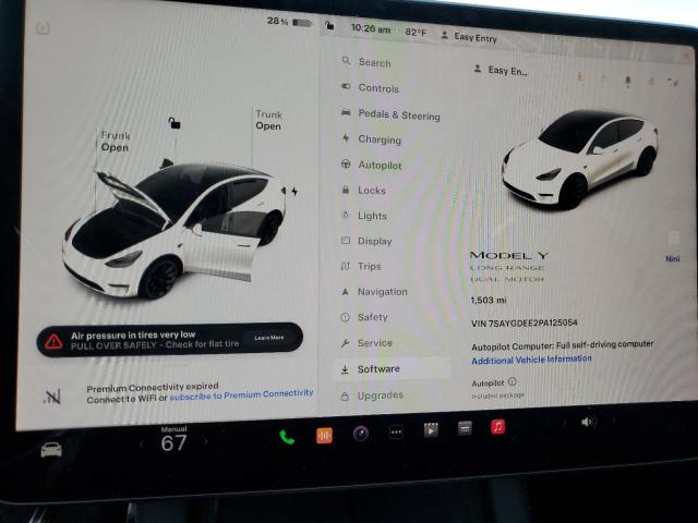 Photo 8 VIN: 7SAYGDEE2PA125054 - TESLA MODEL Y 