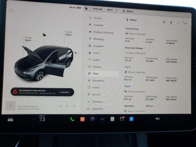 Photo 8 VIN: 7SAYGDEE2PA158054 - TESLA MODEL Y 