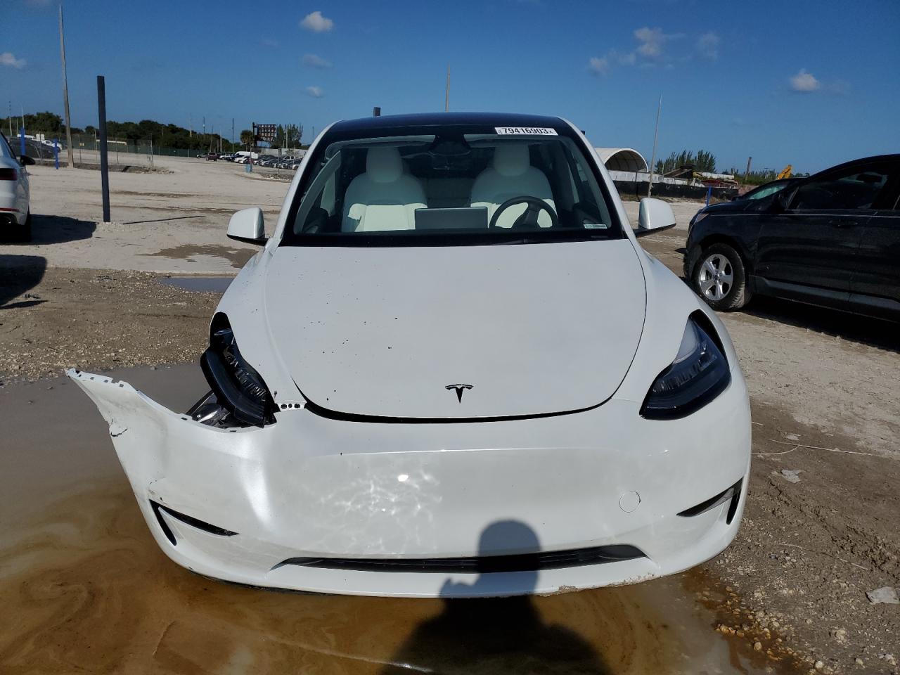 Photo 4 VIN: 7SAYGDEE2PA161715 - TESLA MODEL Y 