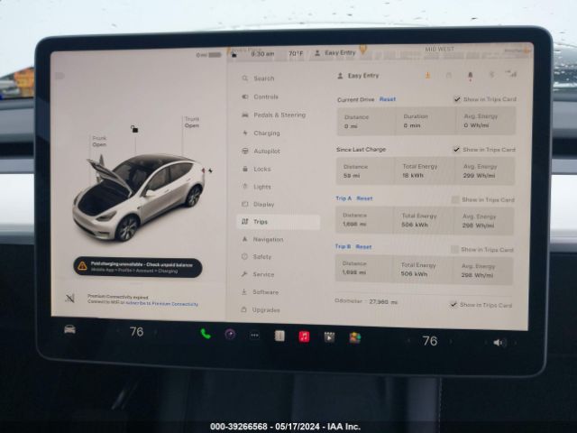 Photo 6 VIN: 7SAYGDEE2PF606828 - TESLA MODEL Y 