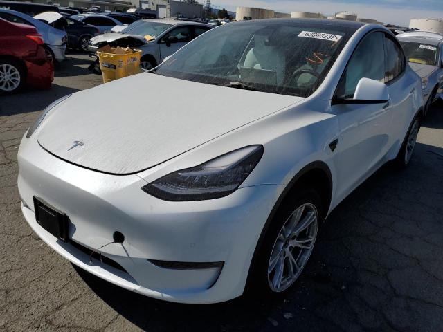 Photo 1 VIN: 7SAYGDEE3NF355685 - TESLA MODEL Y 