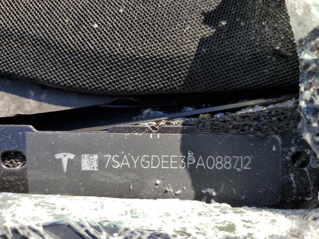 Photo 11 VIN: 7SAYGDEE3PA088712 - TESLA MODEL Y 