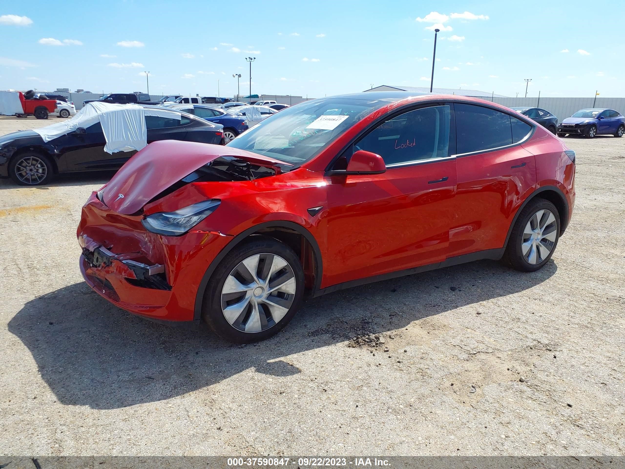 Photo 1 VIN: 7SAYGDEE3PA160217 - TESLA MODEL Y 