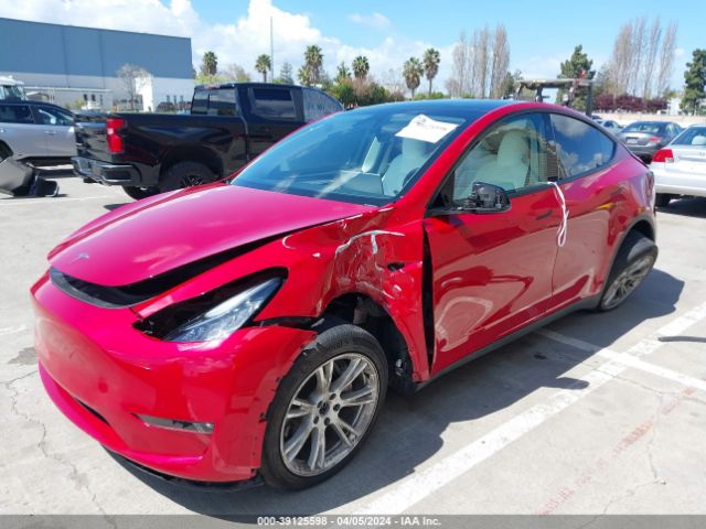 Photo 1 VIN: 7SAYGDEE3PF616588 - TESLA MODEL Y 