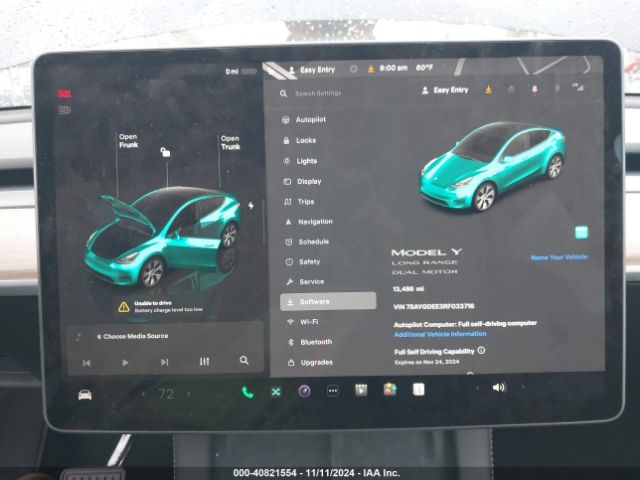 Photo 6 VIN: 7SAYGDEE3RF033716 - TESLA MODEL Y 