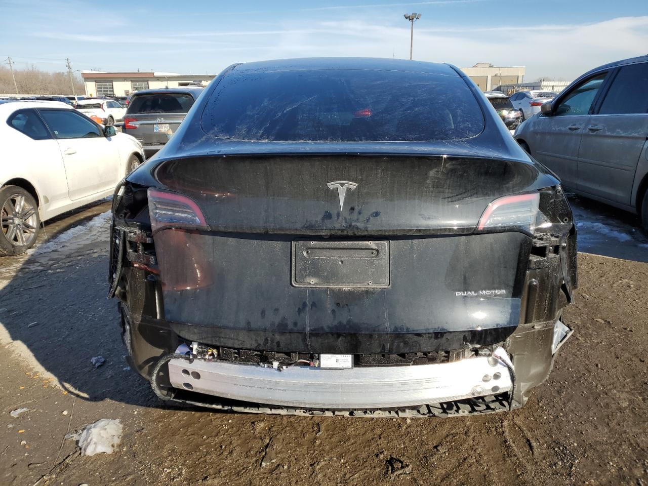 Photo 5 VIN: 7SAYGDEE4NA018004 - TESLA MODEL Y 