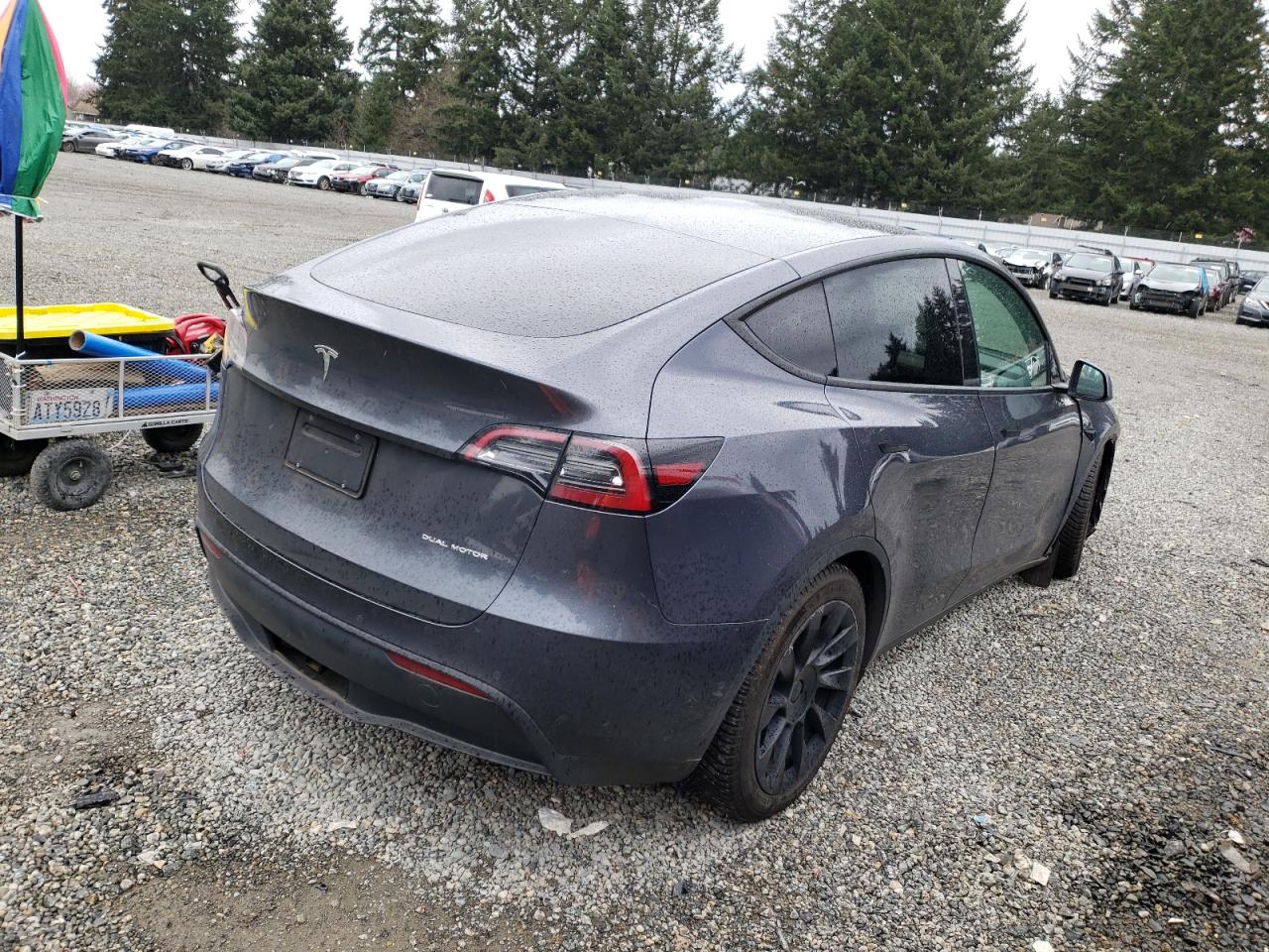 Photo 2 VIN: 7SAYGDEE4NF322520 - TESLA MODEL Y 