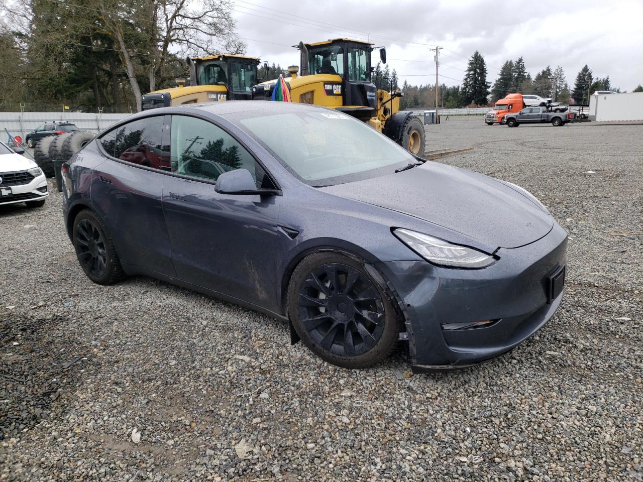 Photo 3 VIN: 7SAYGDEE4NF322520 - TESLA MODEL Y 