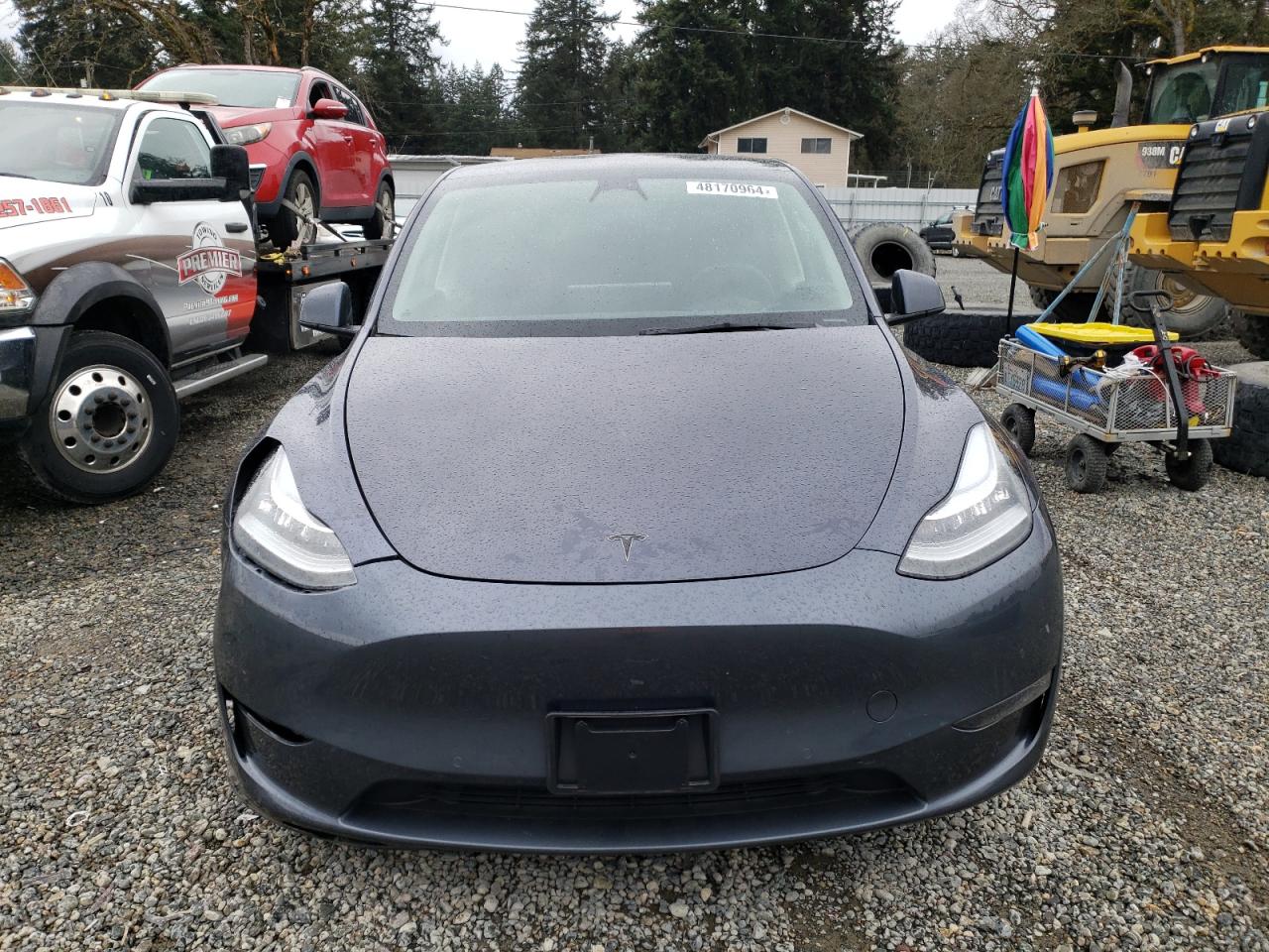 Photo 4 VIN: 7SAYGDEE4NF322520 - TESLA MODEL Y 