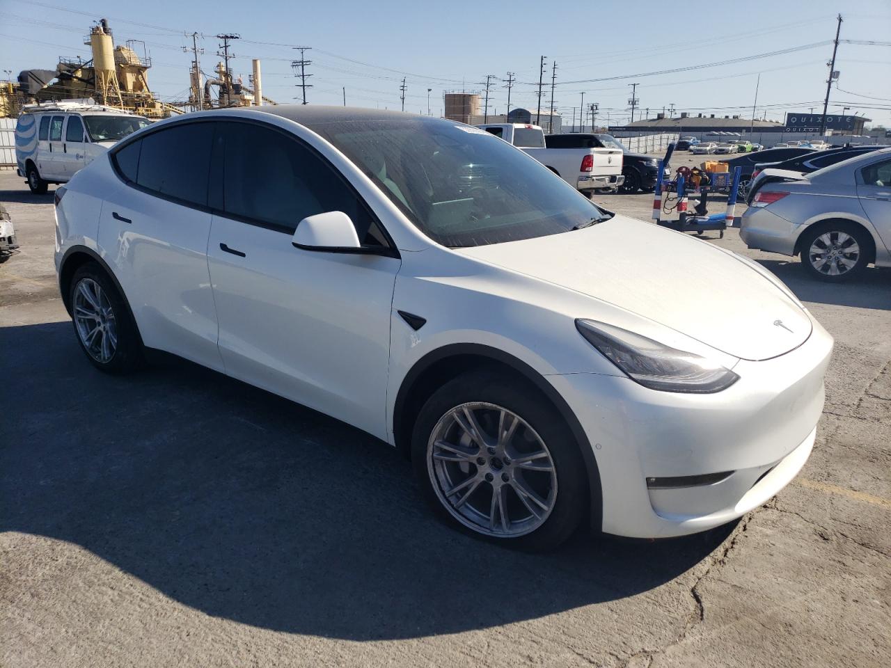 Photo 3 VIN: 7SAYGDEE4NF392020 - TESLA MODEL Y 