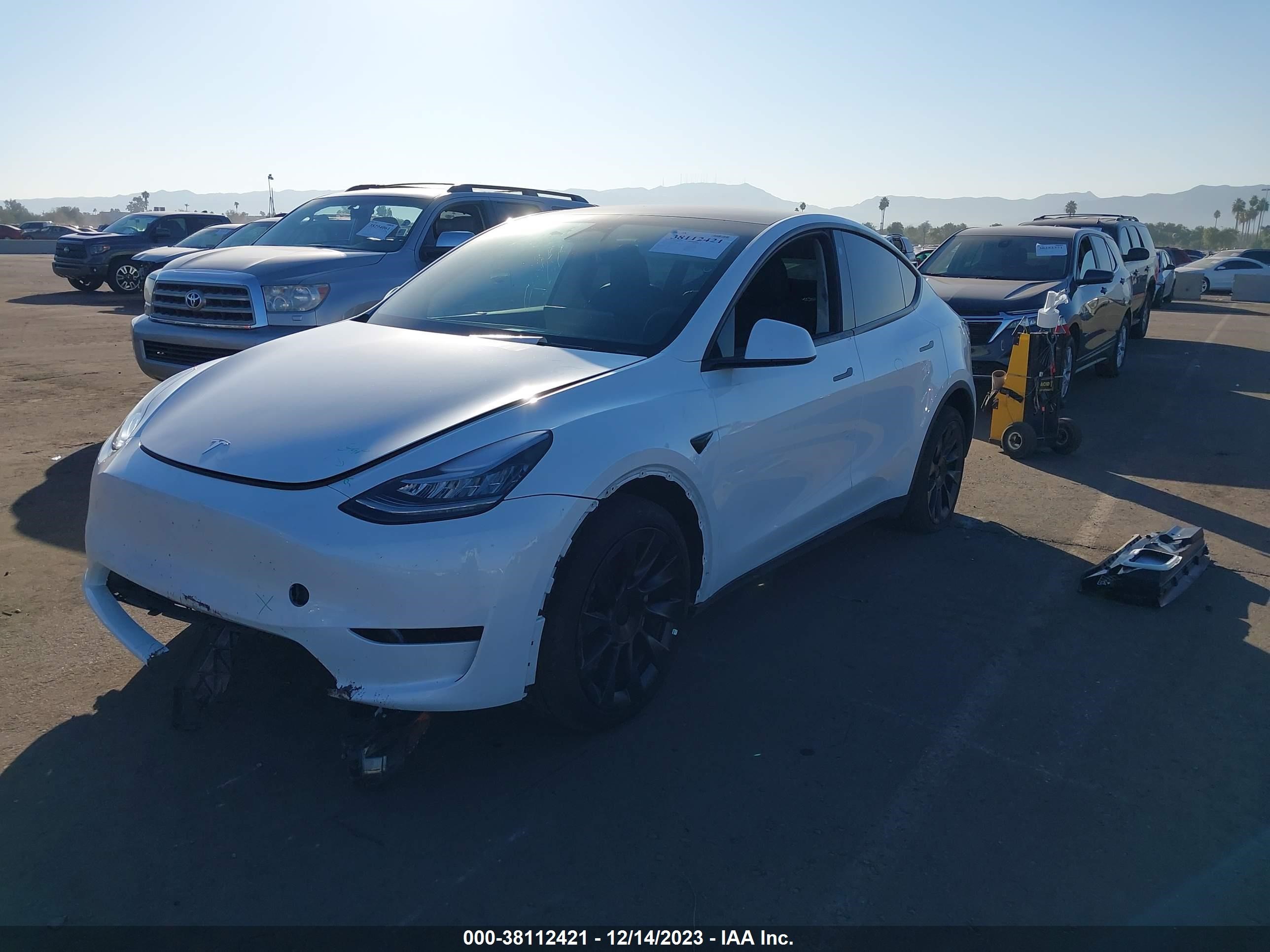 Photo 1 VIN: 7SAYGDEE4PA048252 - TESLA MODEL Y 