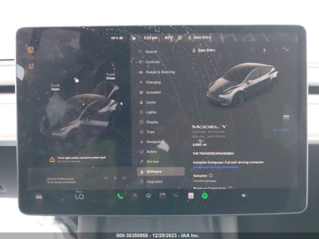 Photo 6 VIN: 7SAYGDEE4PA056884 - TESLA MODEL Y 