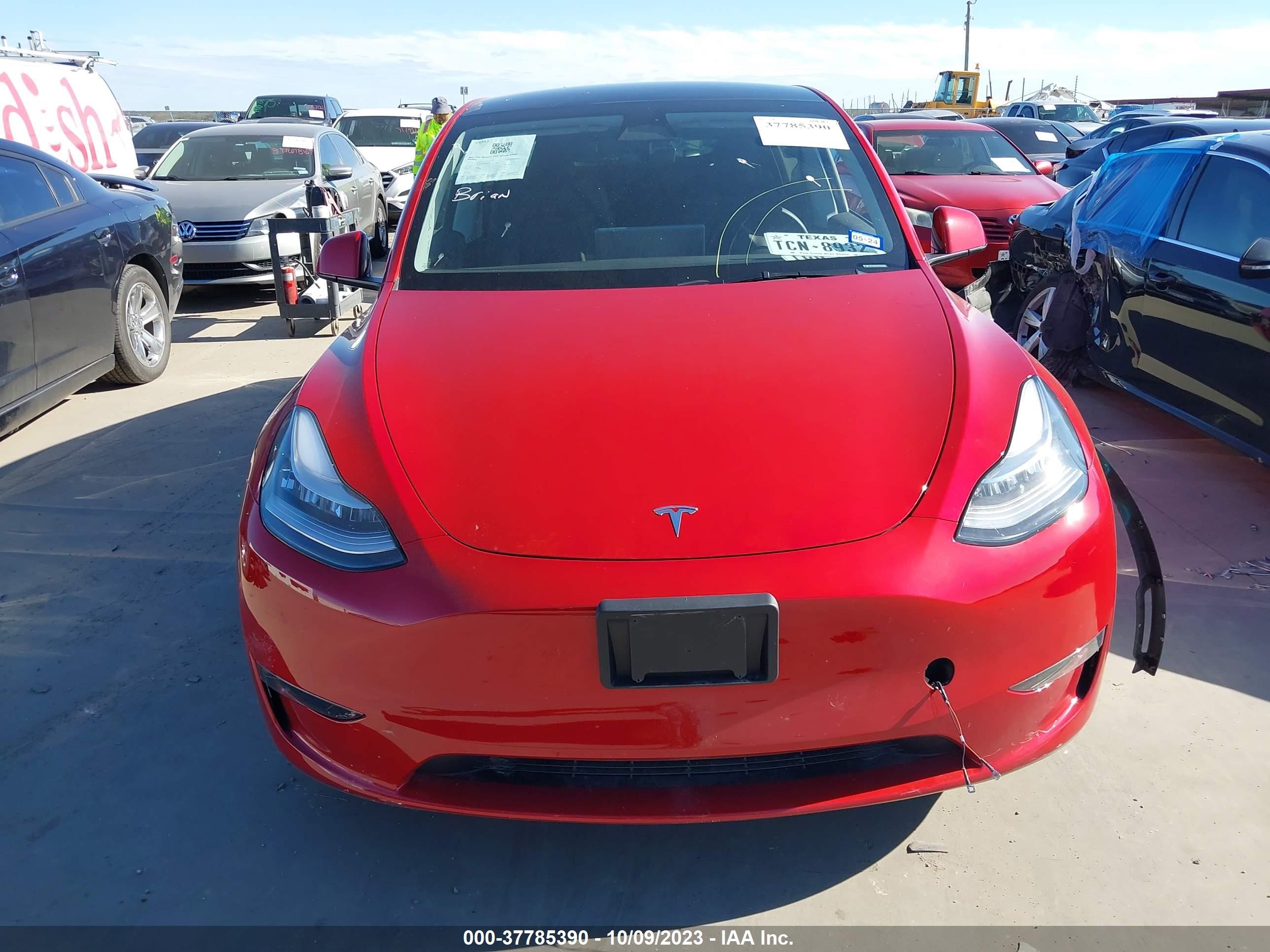 Photo 10 VIN: 7SAYGDEE4PA102858 - TESLA MODEL Y 