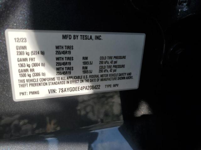 Photo 11 VIN: 7SAYGDEE4PA208422 - TESLA MODEL Y 