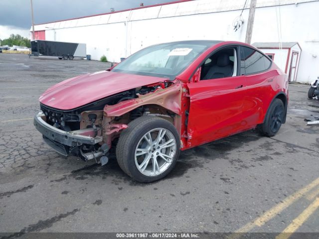 Photo 1 VIN: 7SAYGDEE4PF584279 - TESLA MODEL Y 