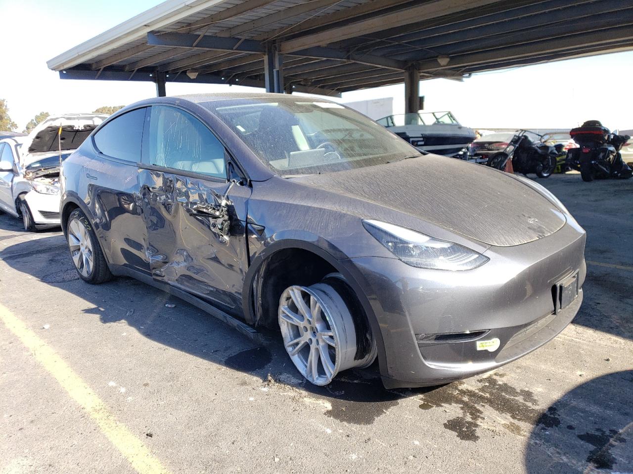 Photo 3 VIN: 7SAYGDEE4PF639961 - TESLA MODEL Y 