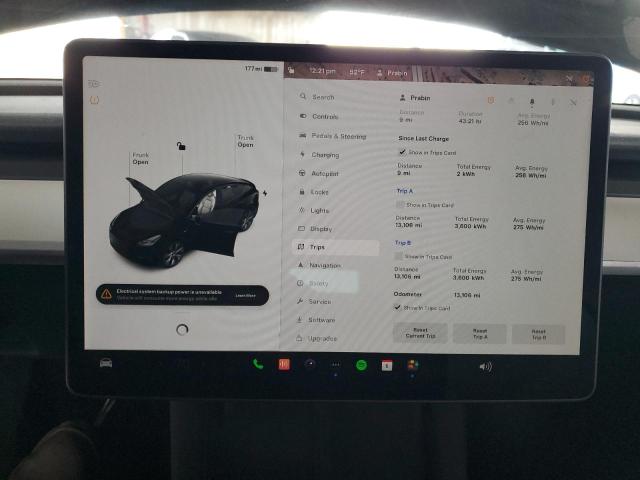 Photo 8 VIN: 7SAYGDEE4PF666996 - TESLA MODEL Y 